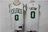 Celtics 0 Jayson Tatum White Nike Diamond 75th Anniversary City Edition Swingman Jersey,baseball caps,new era cap wholesale,wholesale hats